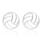 Volleyball Stud Earrings