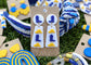 The Blue and Yellow Collection | Game Day Clay Earrings