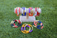 Game Day Football Stretch Tube Bracelet Set