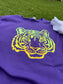 Tiger Hologram Purple Tee Shirt