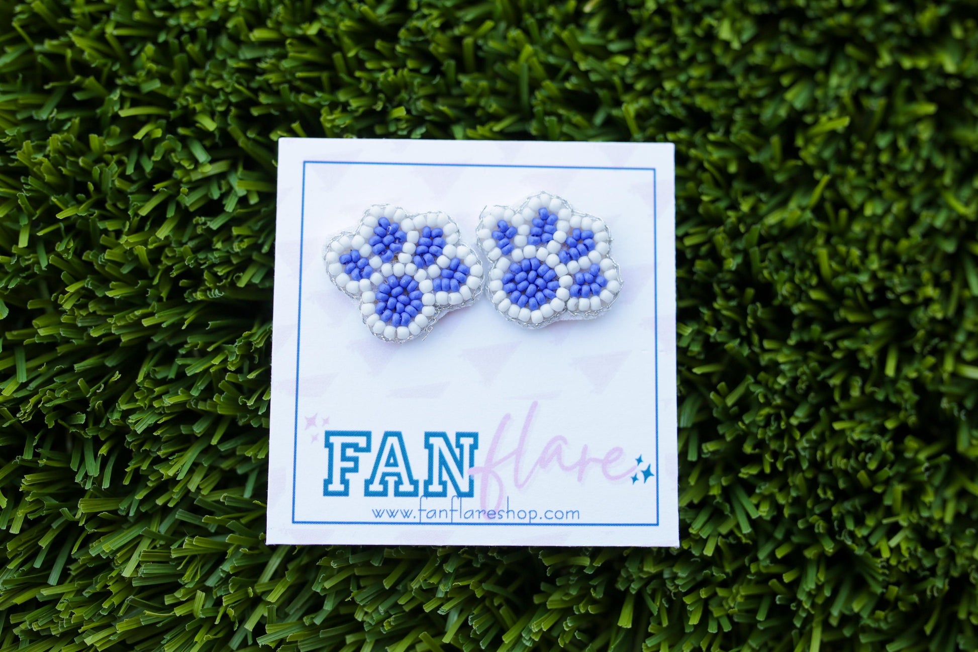 Paw Print Game Day Earrings / Team Colors