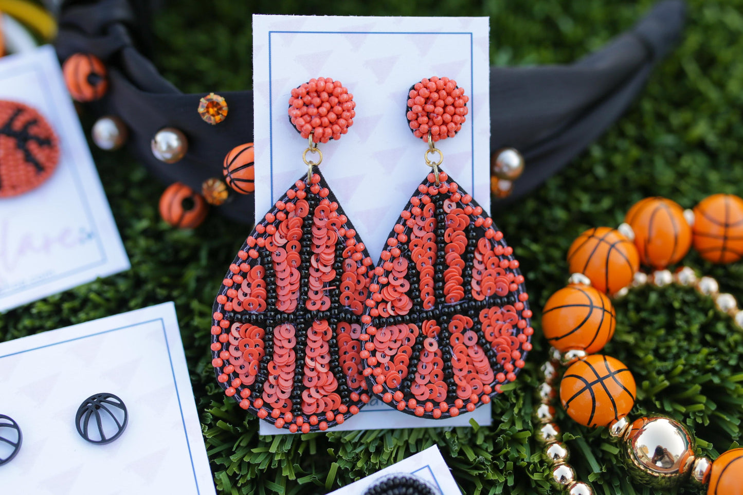 Basketball Game Day Earrings