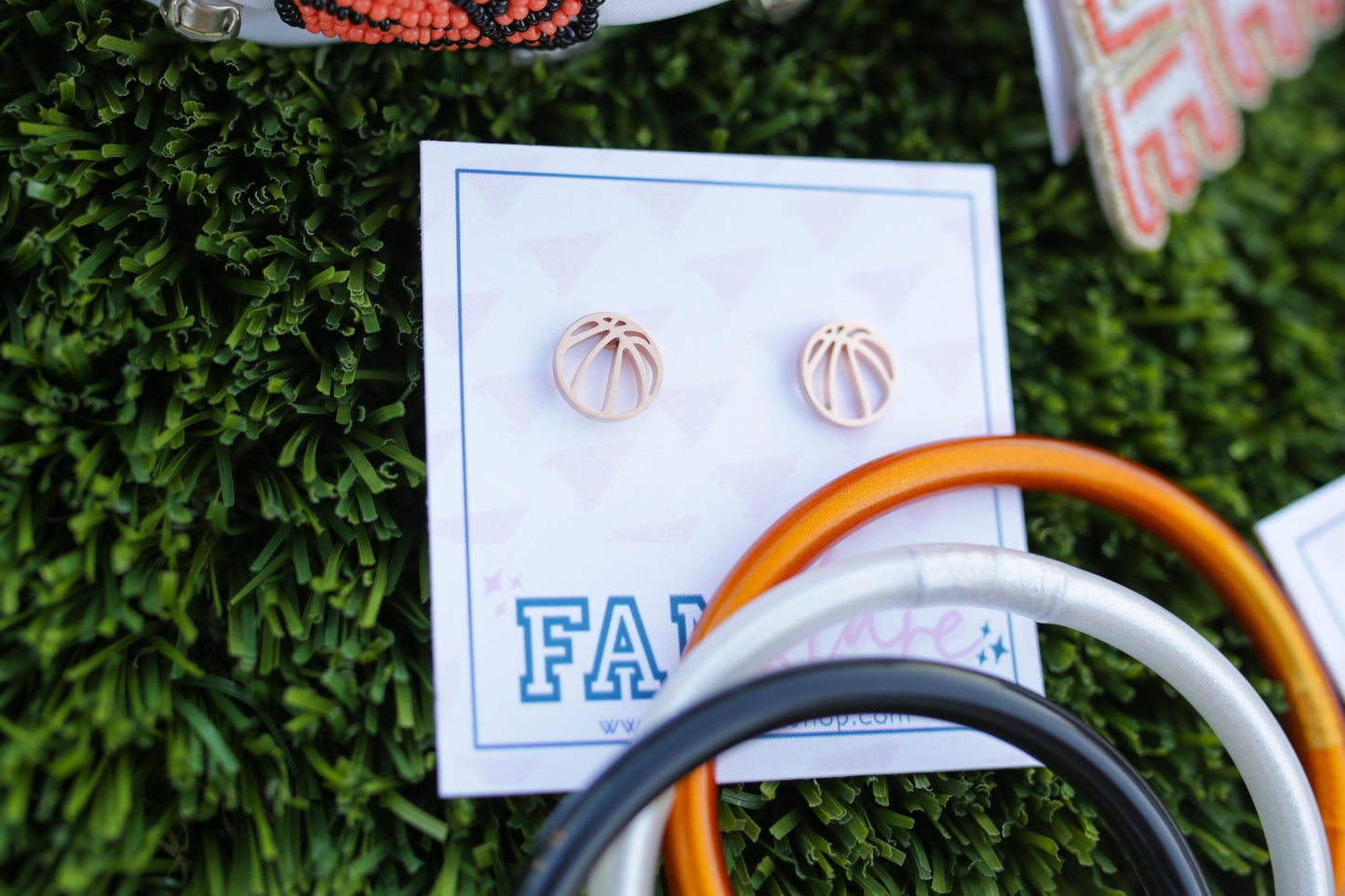 Basketball Game Day Earrings