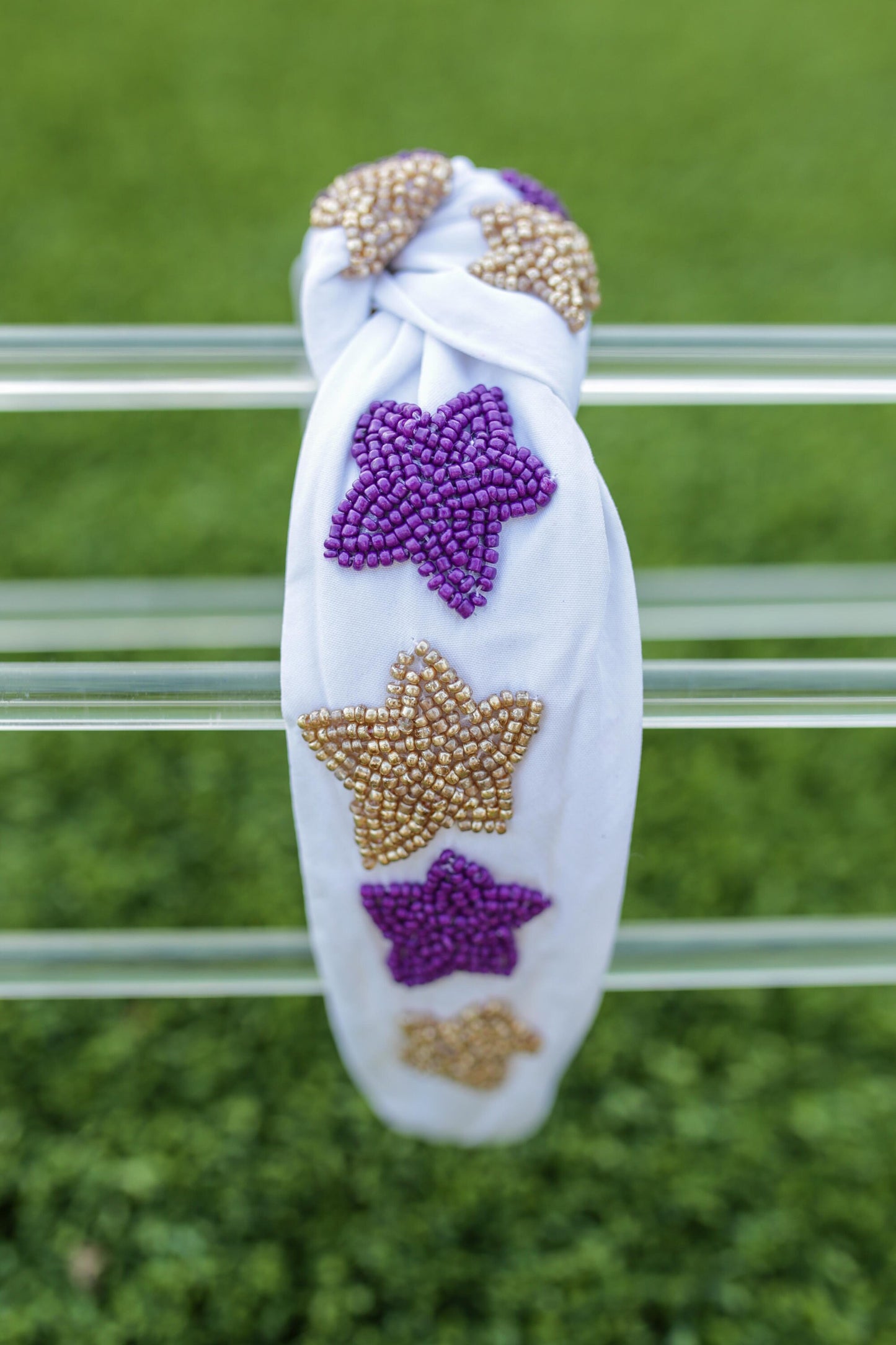 Beaded Star Game Day Headband