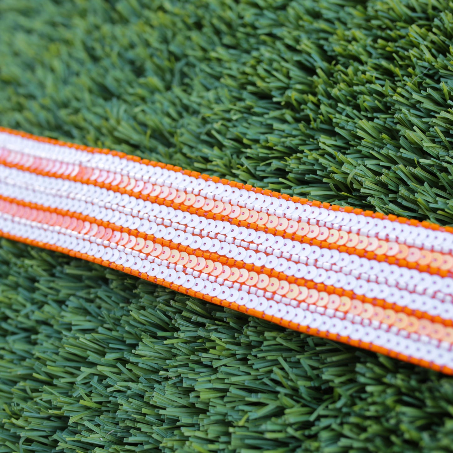 Beaded Sequin Game Day Bag Strap