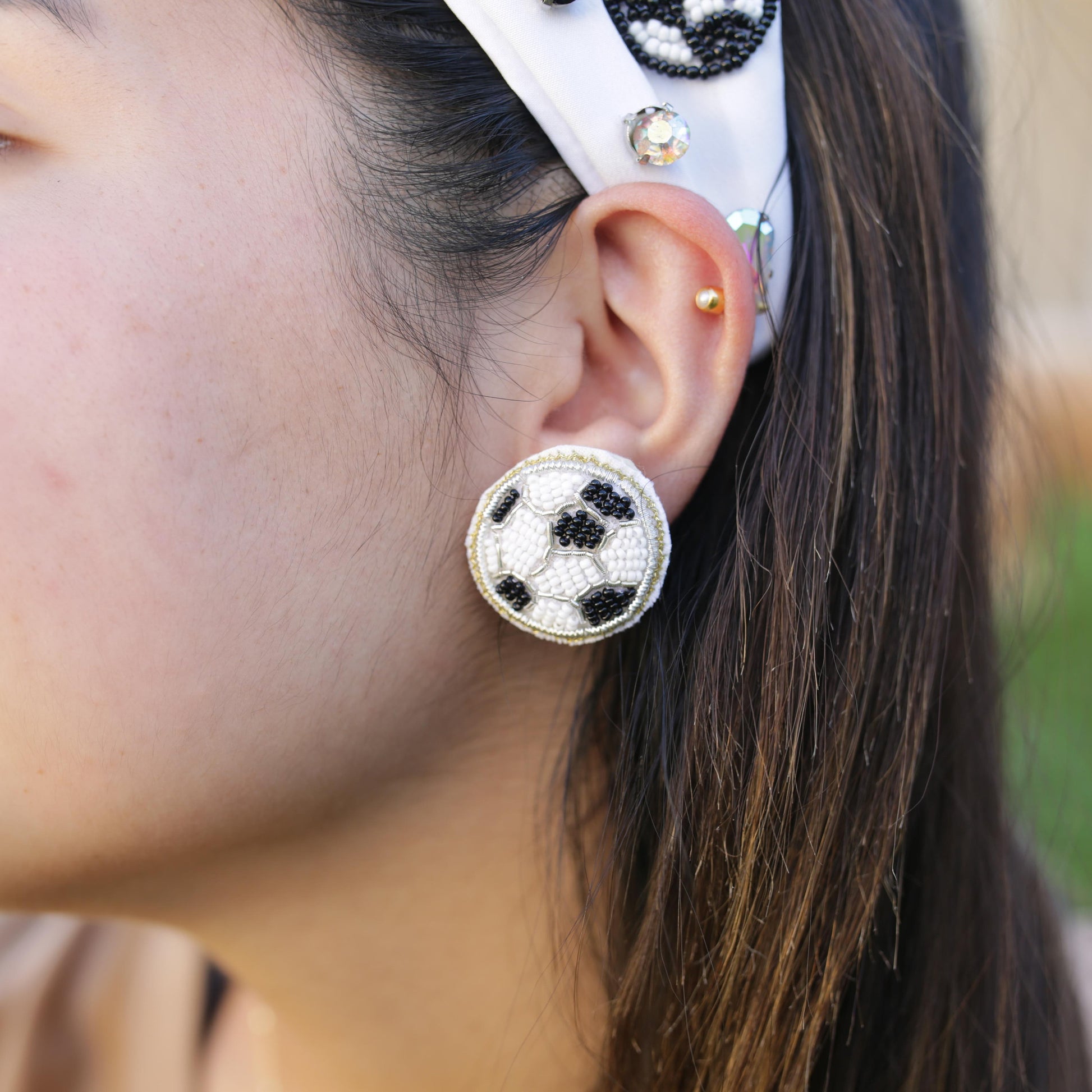 Soccer Game Day Earrings