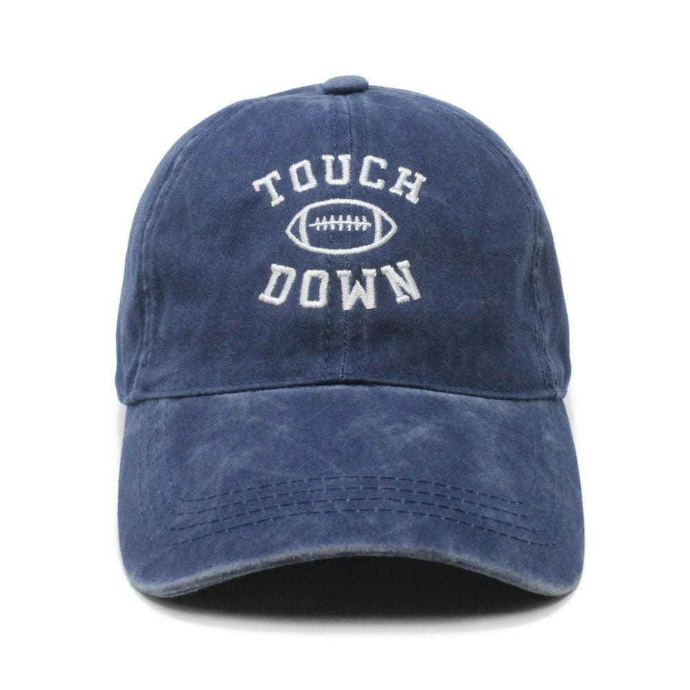 Touch Down Baseball Cap | Navy | Game Day