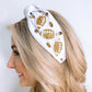 Football Studded Seed Bead Game Day Headband | Choose Your Color