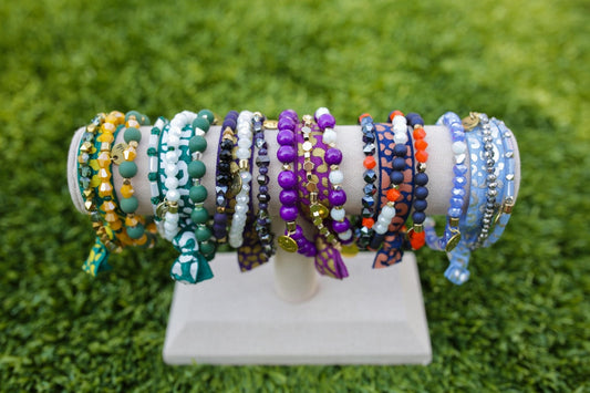 Beaded Game Day Stacks - Fan Flare