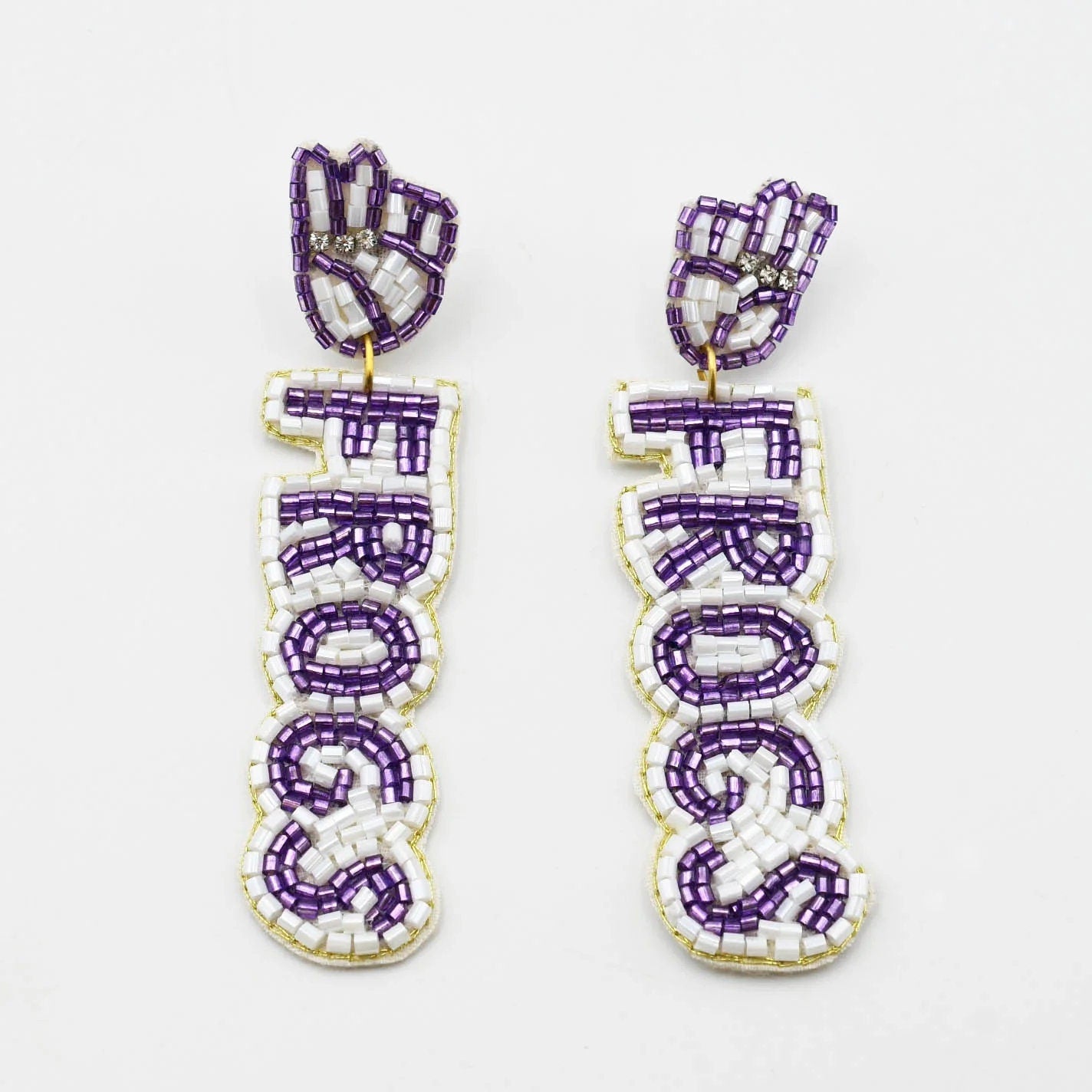 Beaded Mascot Game Day Earring Collections
