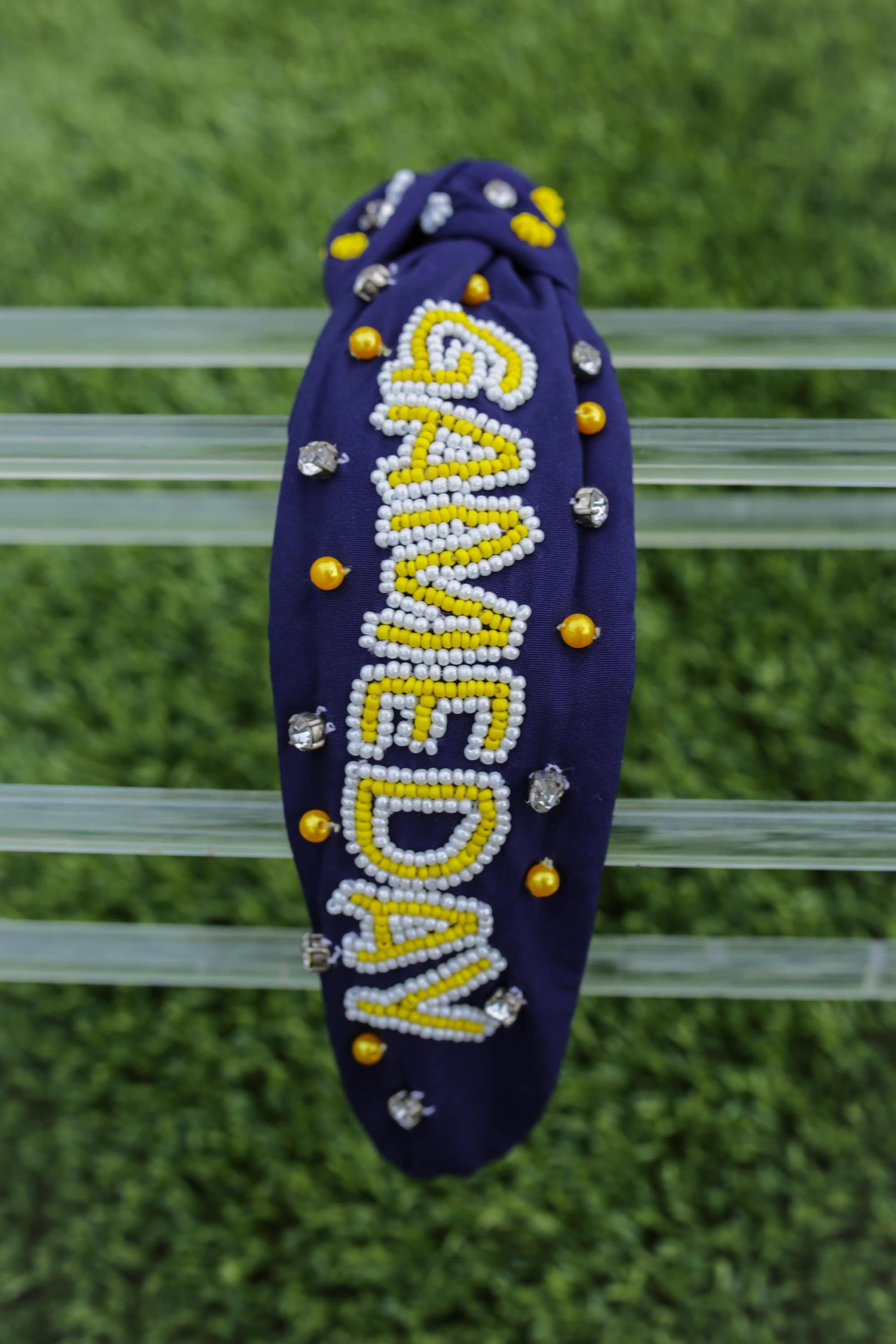 Beaded GAME DAY Headband