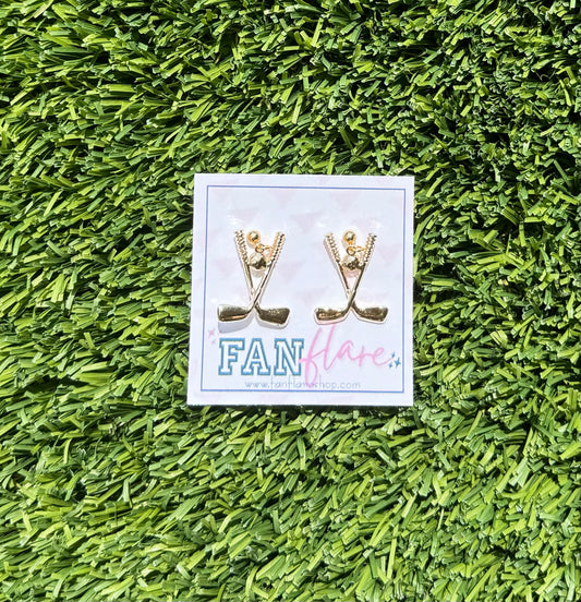 Golf Collection Game Day Earrings / Dangles