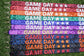 Sequin GAME DAY Bag Strap