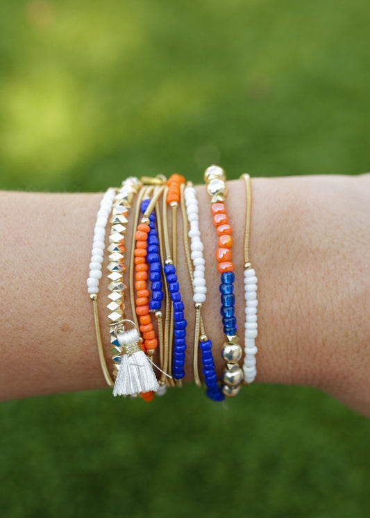 Beaded Game Day Stacks - Fan Flare