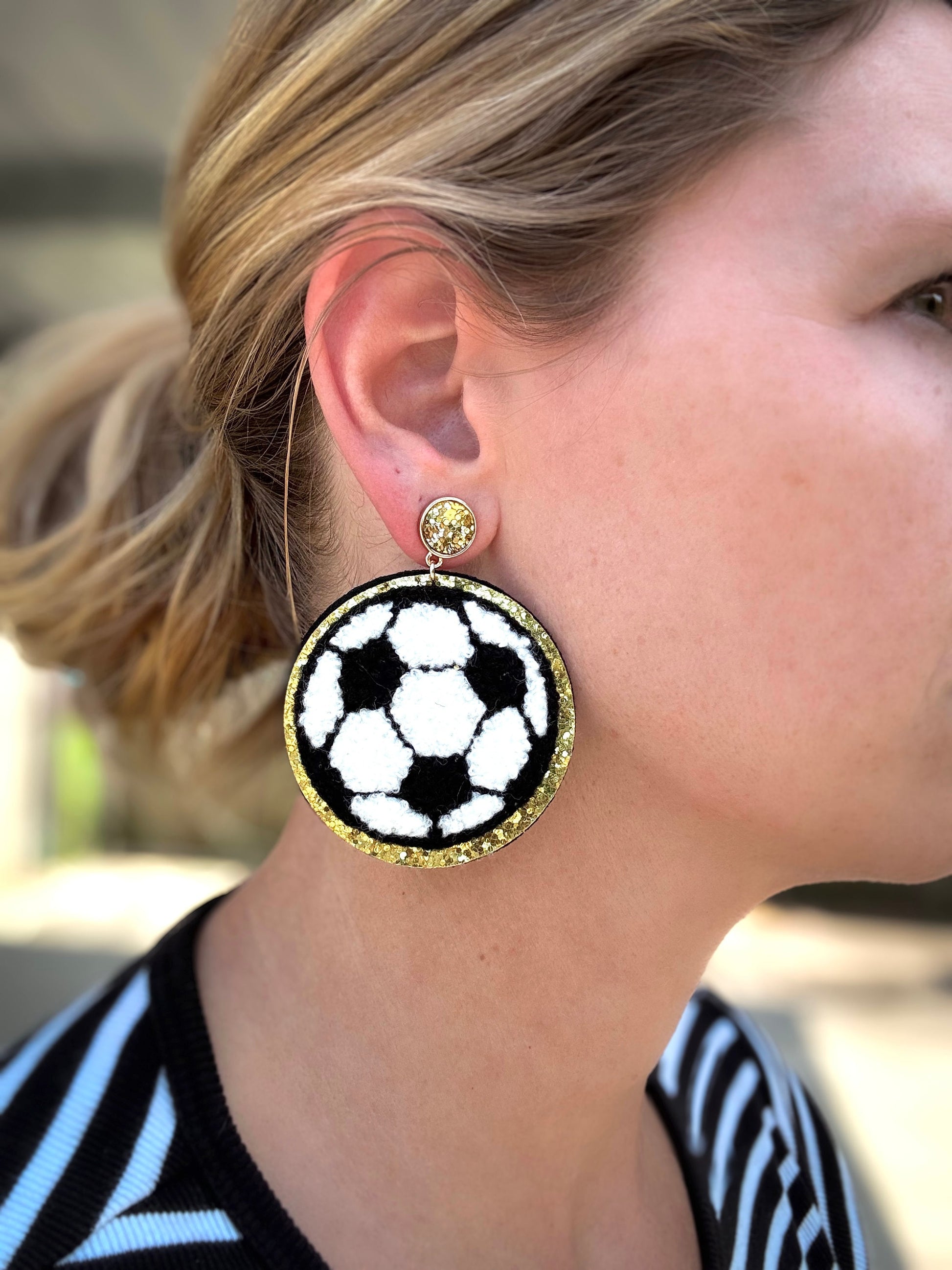 Soccer Game Day Earrings