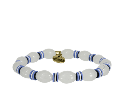 The Blues: Single Beaded Stretch Game Day Bracelets - Fan Flare